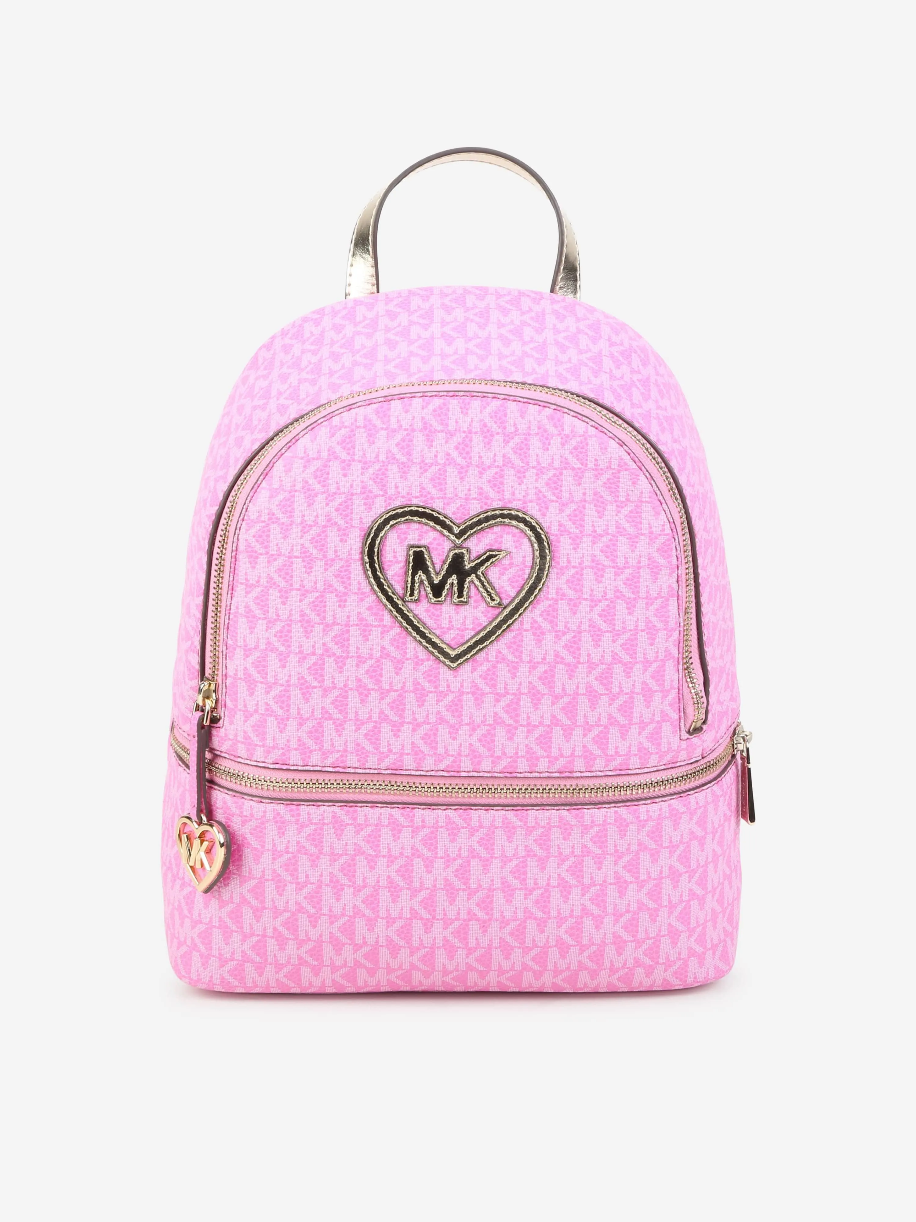 Michael Kors Girls Logo Backpack in Pink (29cm)