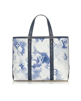 Monogram Watercolor New Tote GM