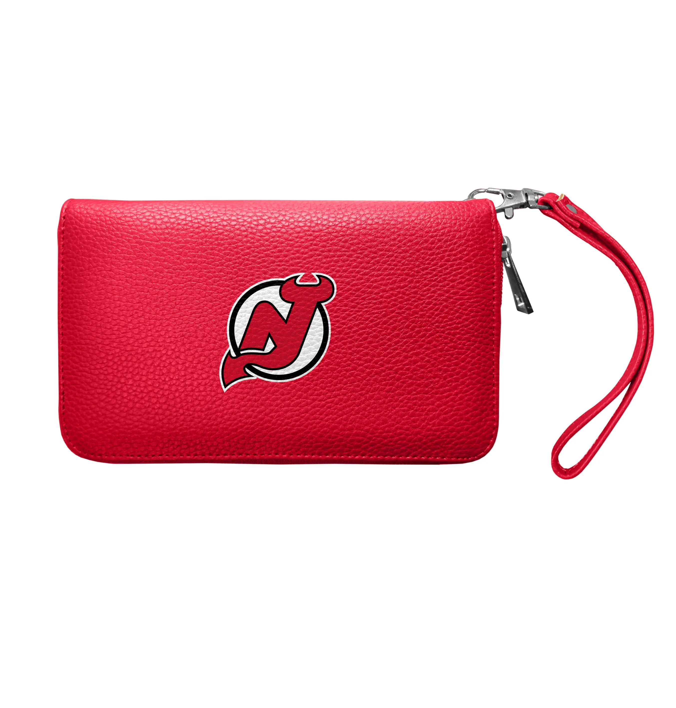 New Jersey Devils Zip Organizer Wallet Pebble