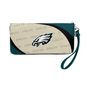 Philadelphia Eagles Curve Zip Organizer Wallet