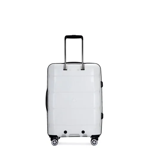 Richland Fashion Hand Luggage Lightweight PP Hard Shell Trolley Expandable Travel Suitcase with 4 Wheels - Large 28"