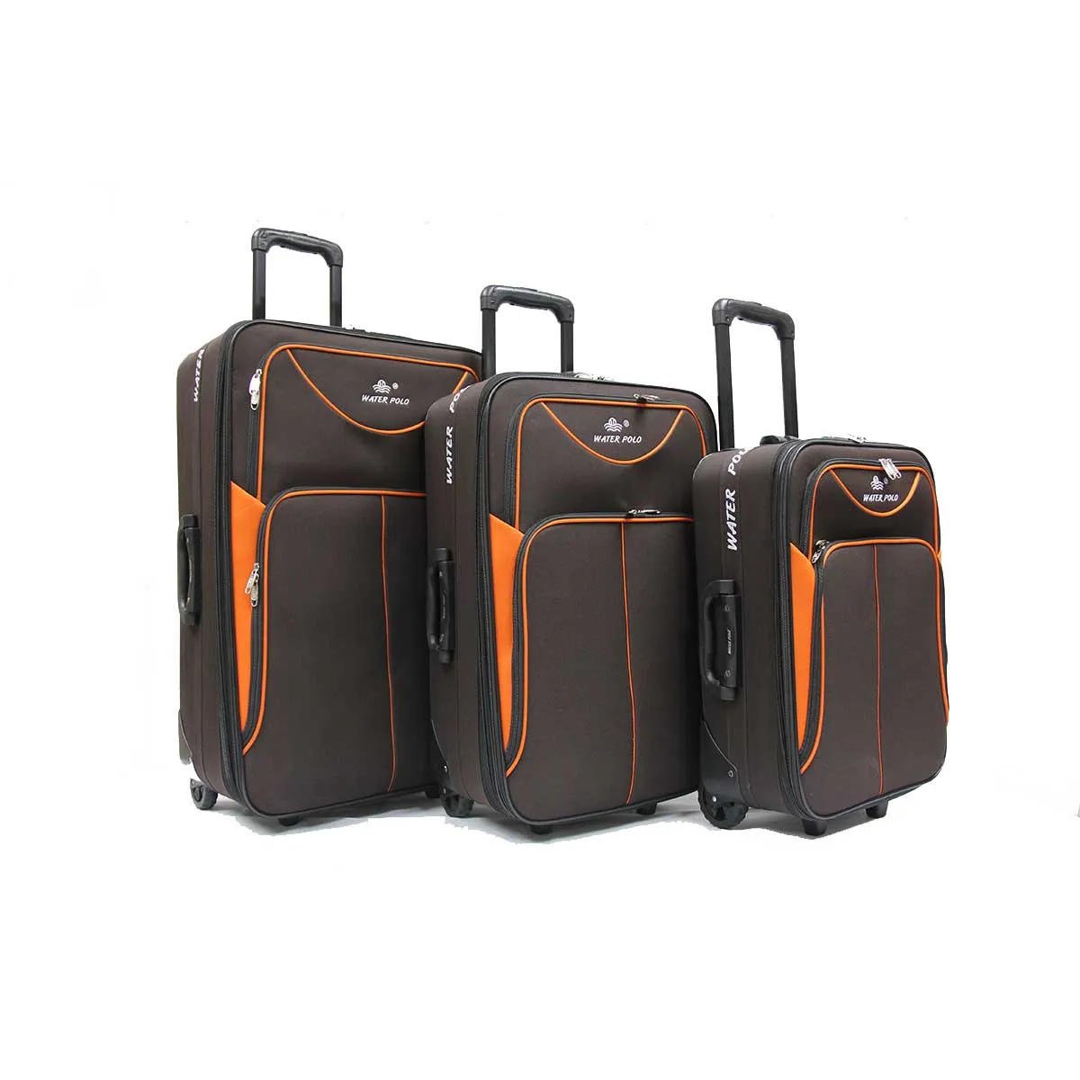 Robust Softside Expandable Fabric Luggage with 2 Cart Wheels