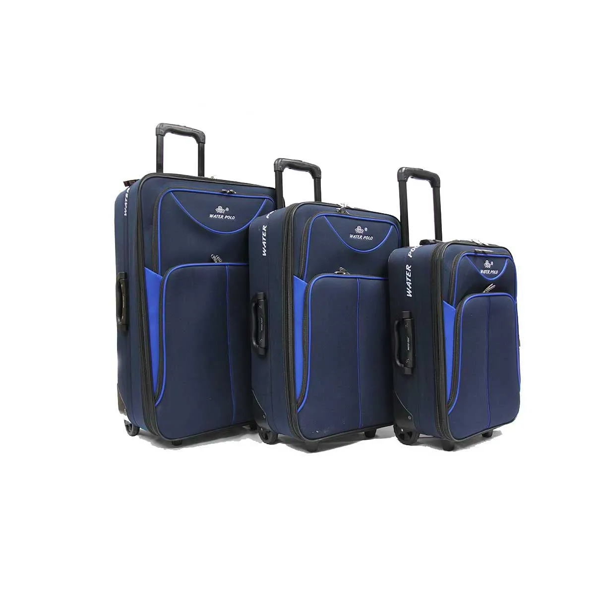 Robust Softside Expandable Fabric Luggage with 2 Cart Wheels