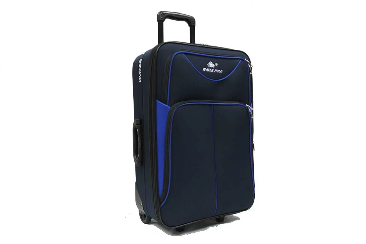 Robust Softside Expandable Fabric Luggage with 2 Cart Wheels