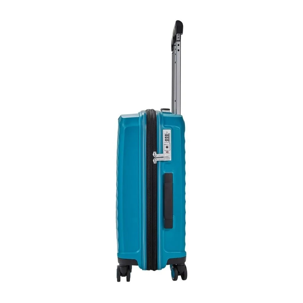 Rock Sunwave 54cm Carry On Hardsided Luggage - Blue