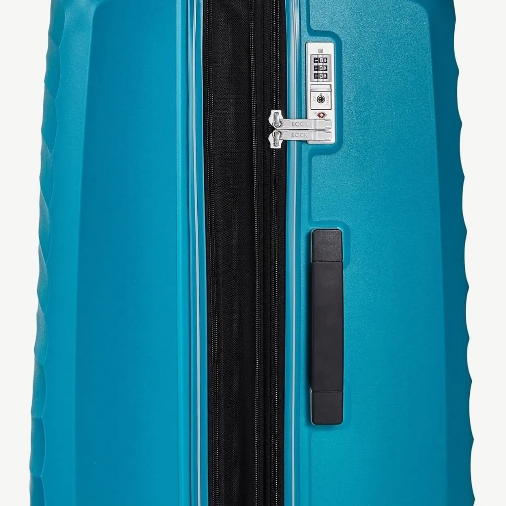 Rock Sunwave 54cm Carry On Hardsided Luggage - Blue