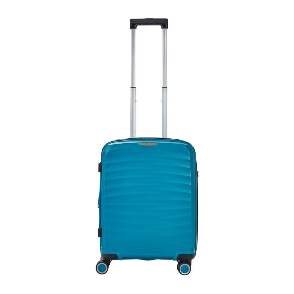 Rock Sunwave 54cm Carry On Hardsided Luggage - Blue