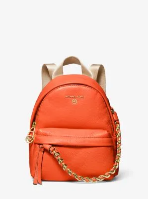 Slater Extra-Small Pebbled Leather Convertible Backpack