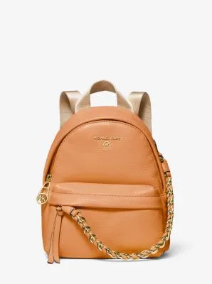 Slater Extra-Small Pebbled Leather Convertible Backpack