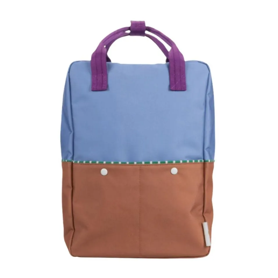 Sticky Lemon Better Together Colorblocking Large Backpack - Badminton Blue / Leather Ball