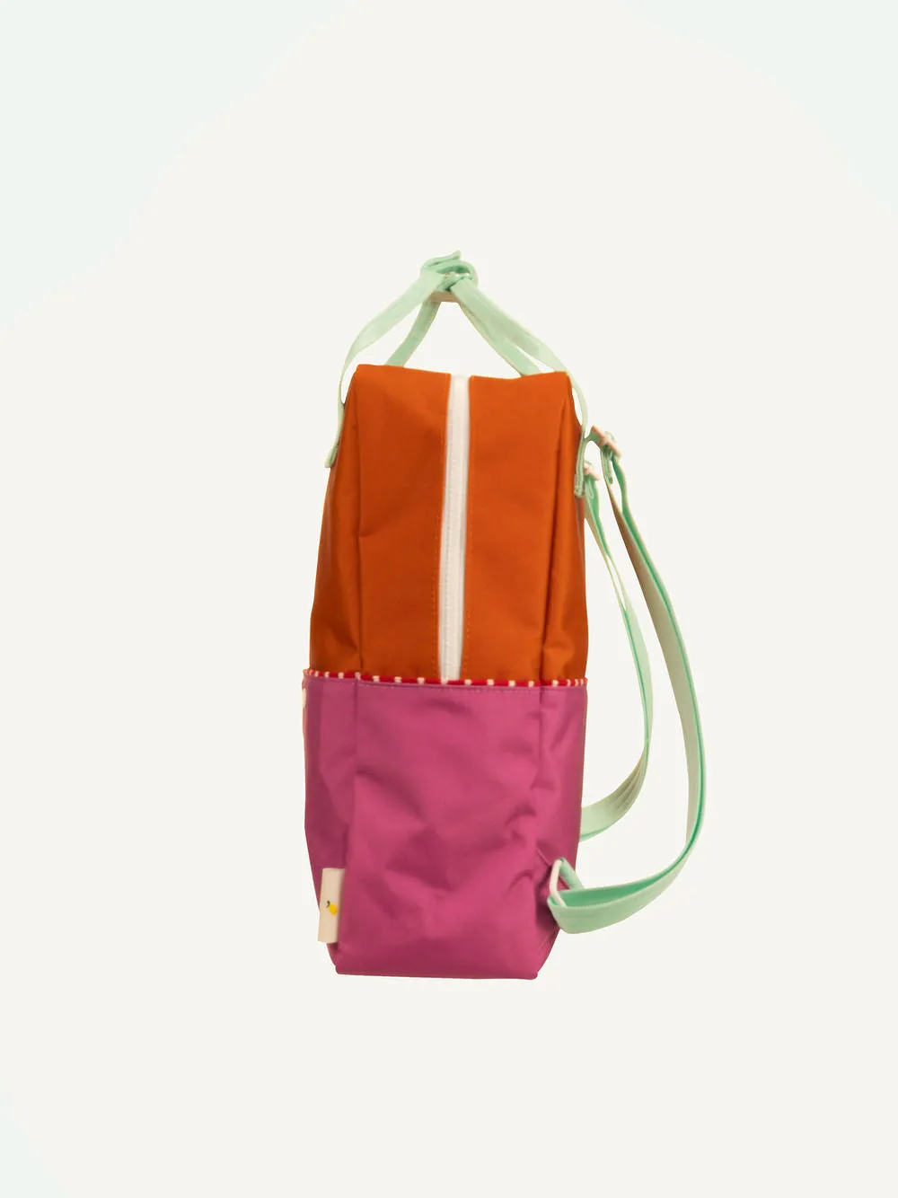 Sticky Lemon Better Together Colorblocking Large Backpack - Gravel Orange / Rosette Pink