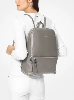 Toby Medium Pebbled Leather Backpack