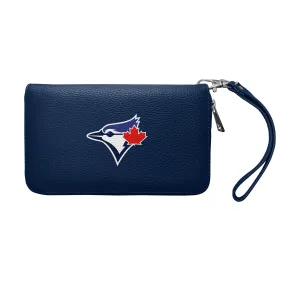 Toronto Blue Jays Zip Organizer Wallet Pebble