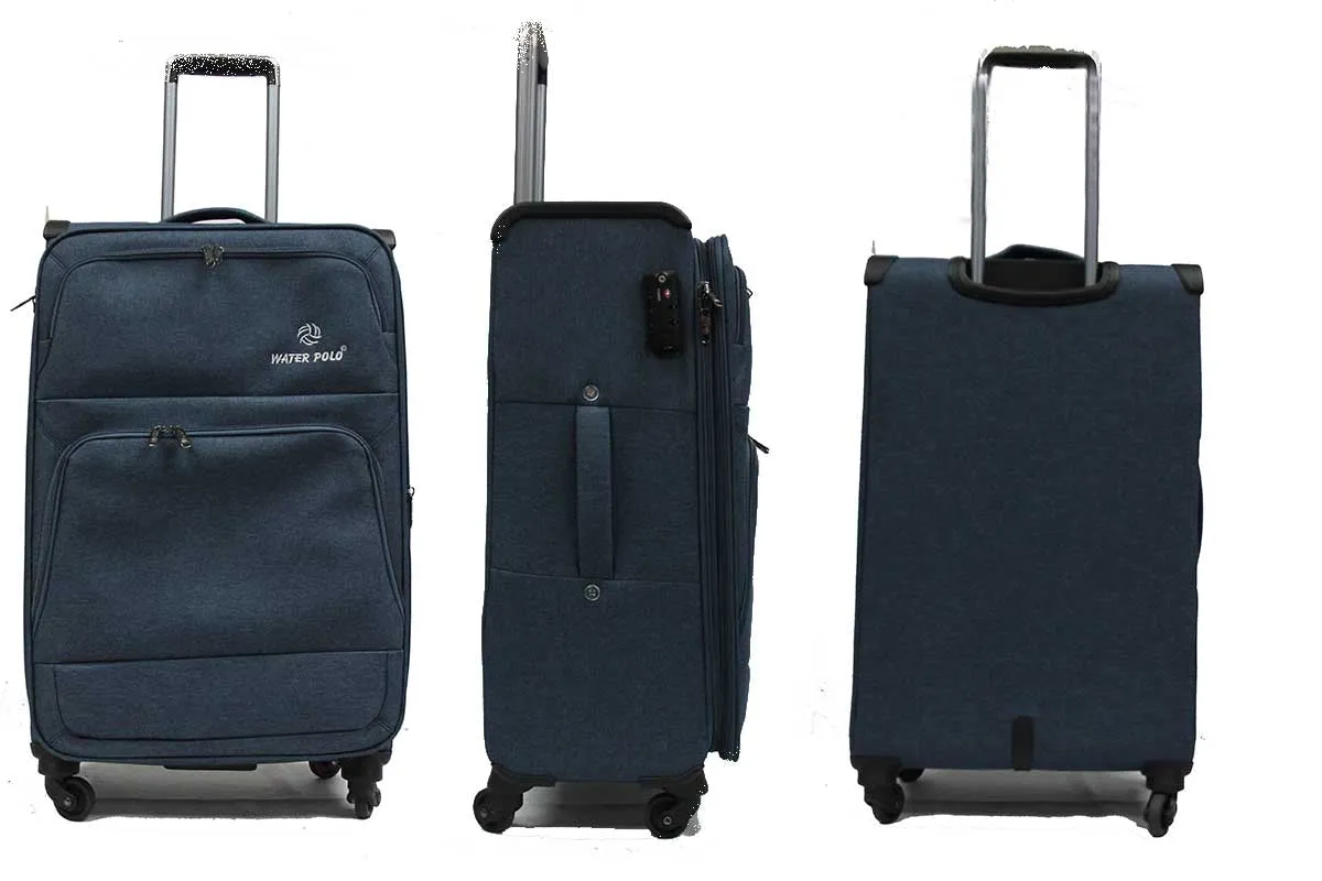 Ultralight Softside Expandable Luggage with Spinner Wheels TSA Lock