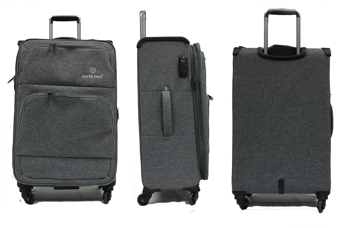 Ultralight Softside Expandable Luggage with Spinner Wheels TSA Lock