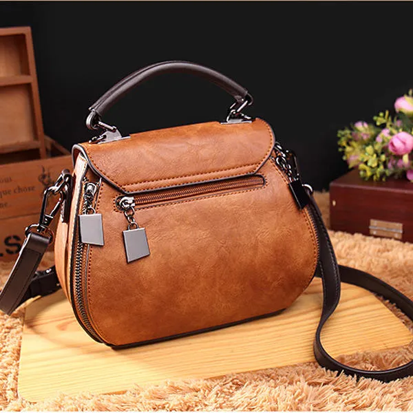 Vintage Elegant Tassel Bucket Bag Shoulder Handbag Crossbody For Women