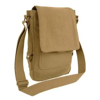 Vintage Style Canvas Military Tech Bag