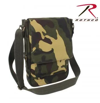 Vintage Style Canvas Military Tech Bag