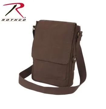 Vintage Style Canvas Military Tech Bag