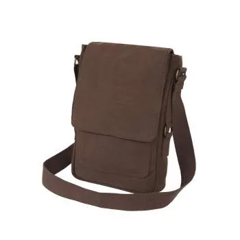 Vintage Style Canvas Military Tech Bag