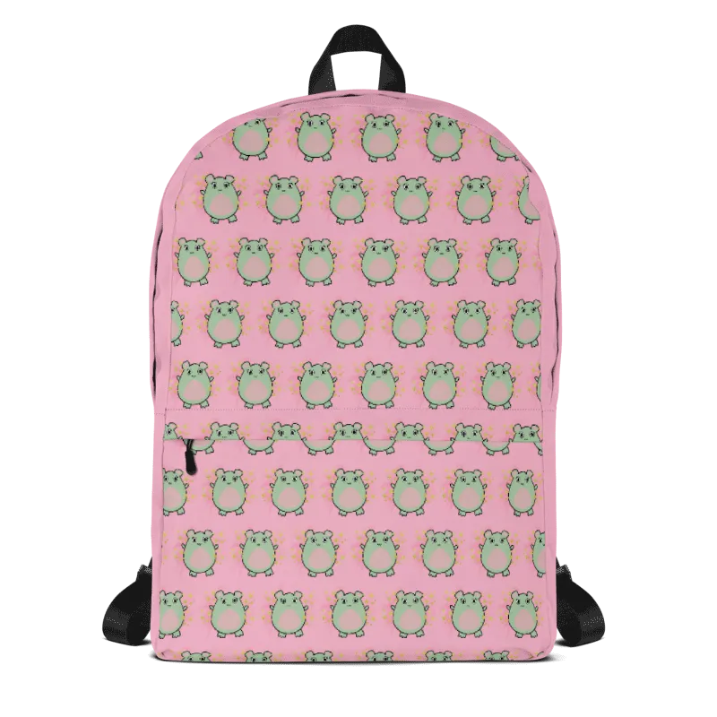 WaTTerMaLLone Pink Backpack