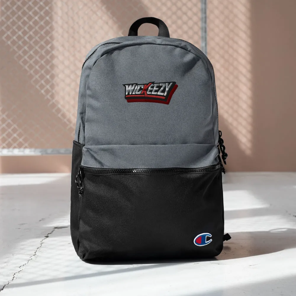 Wickeezy Embroidered Champion Backpack