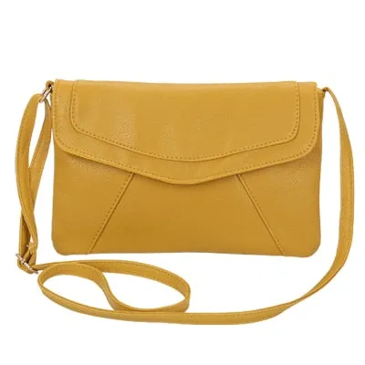 women vintage leather clutches crossbody shoulder messenger bags handbags